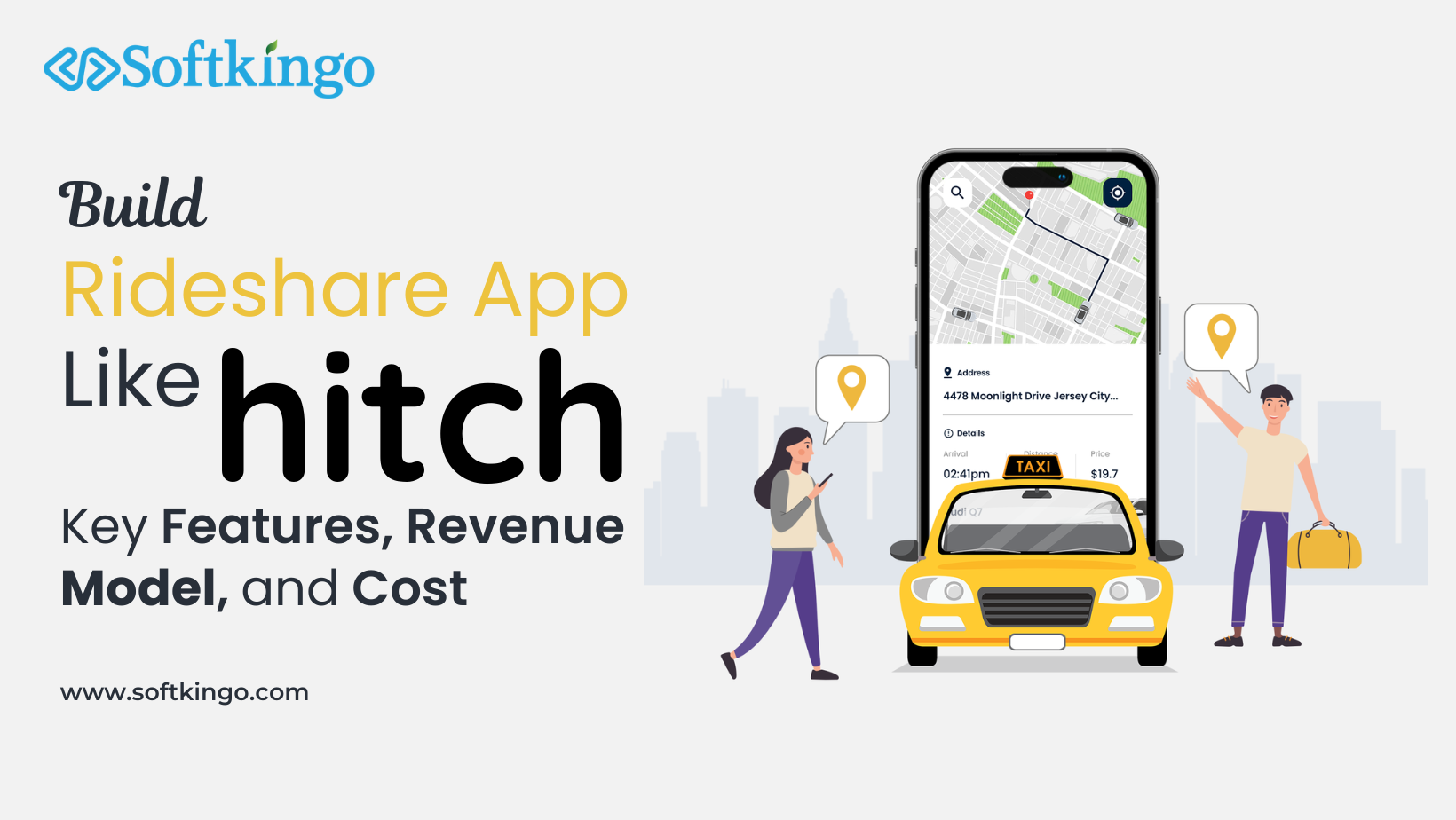 How to Build a Rideshare App Like Hitch: A Step-by-Step Guide