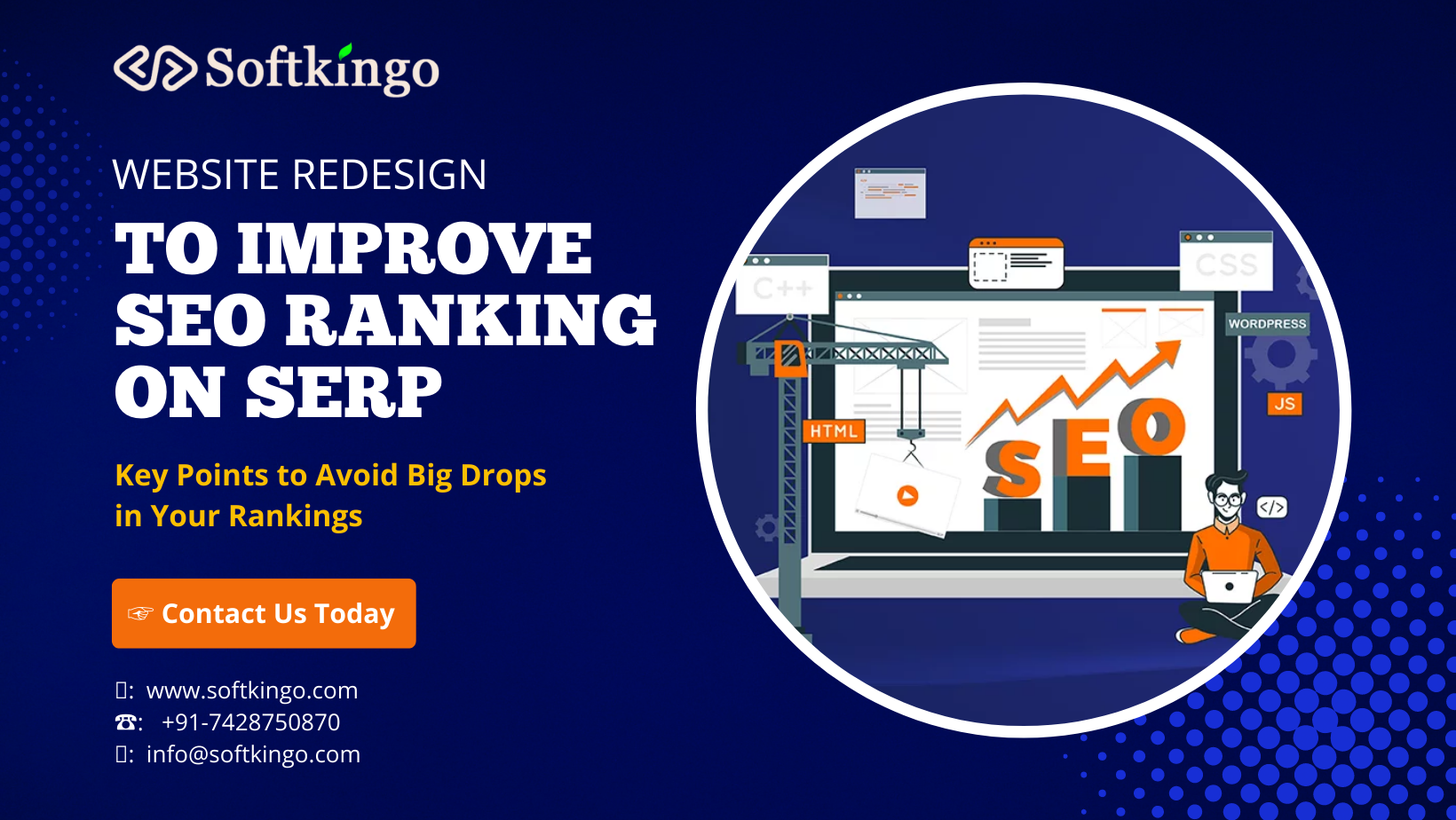 Website Redesign to improve SEO Ranking - Key Points to Avoid Big Drops in Your Rankings