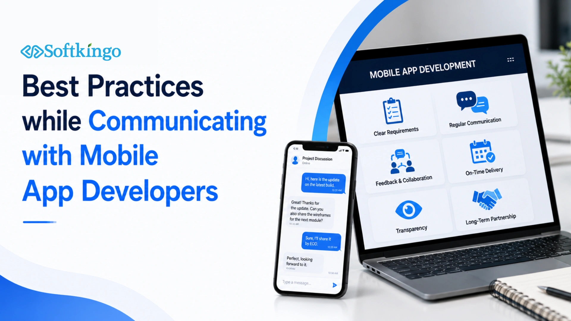 Best Practices while communicating with mobile app developers