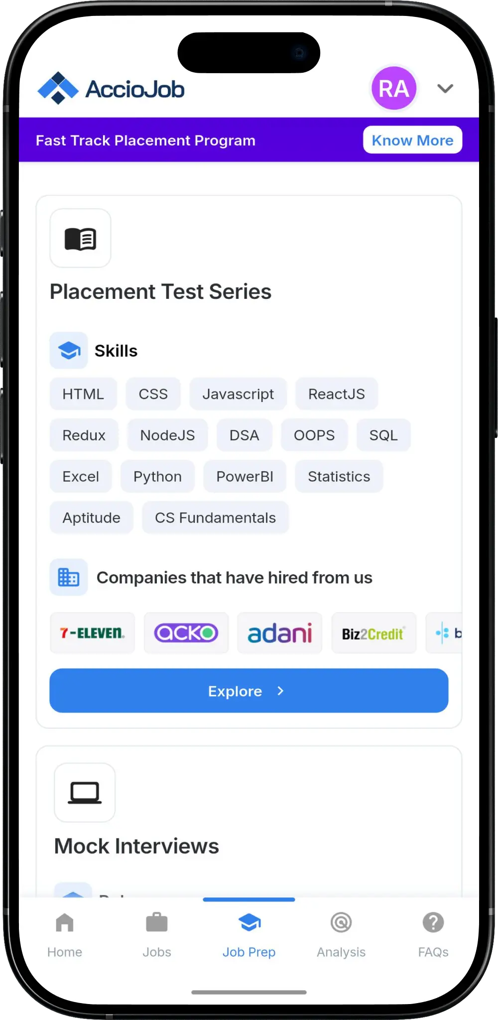 Assessment Booking