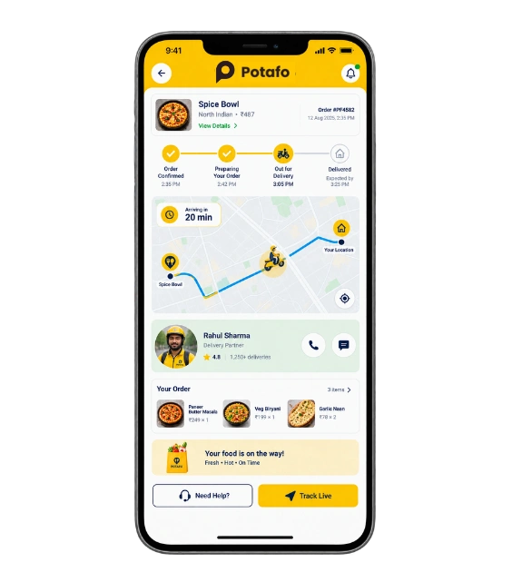 Real-Time Order Tracking
