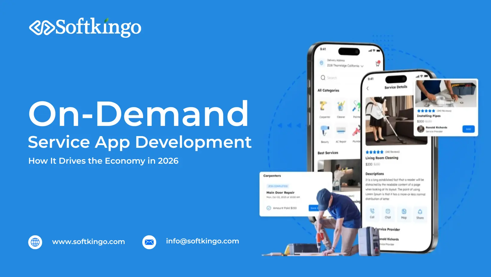 On-Demand Service App Development | How It Drives the Economy in 2026