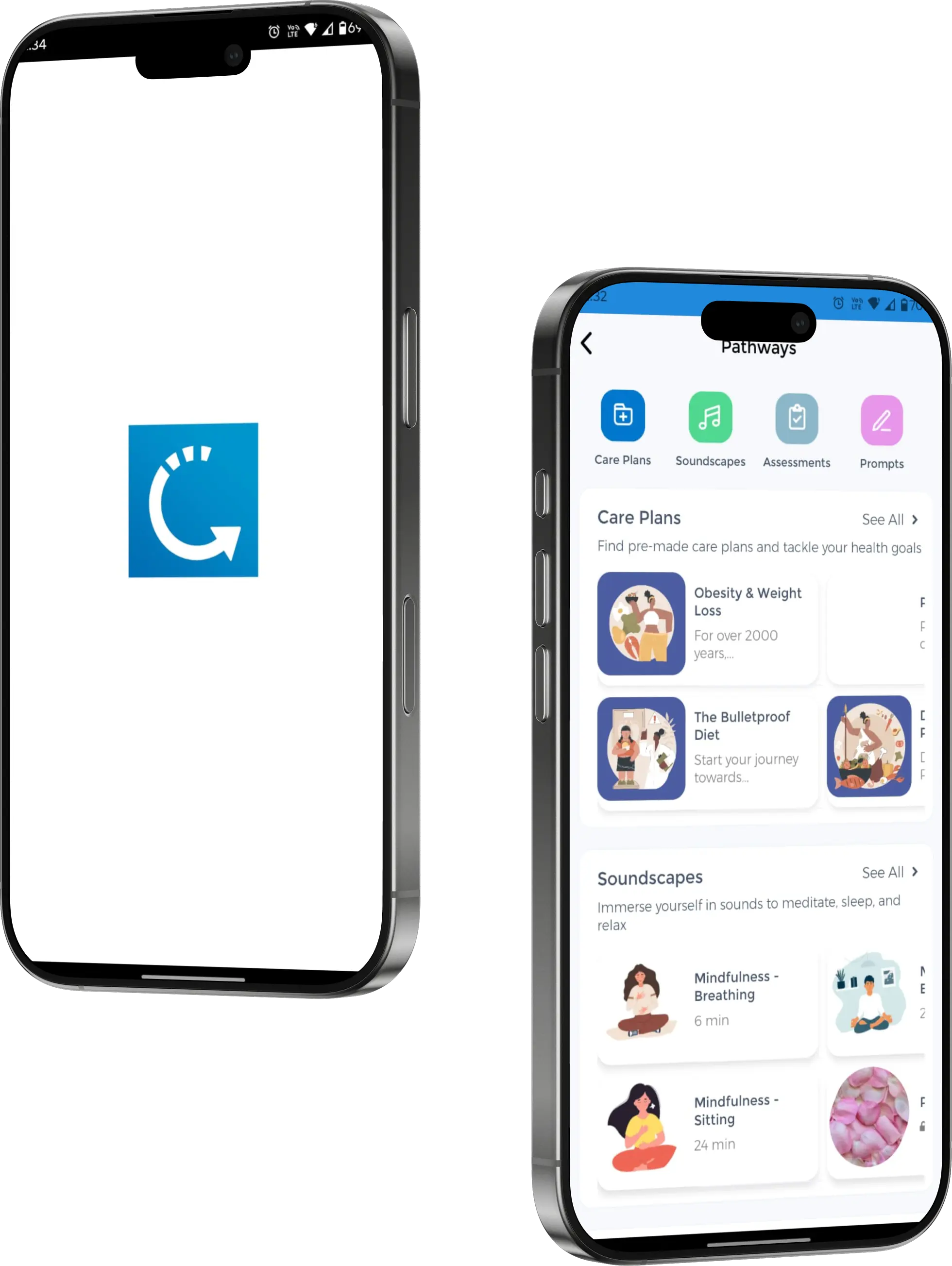 CareClinic (Healthcare App) mockup