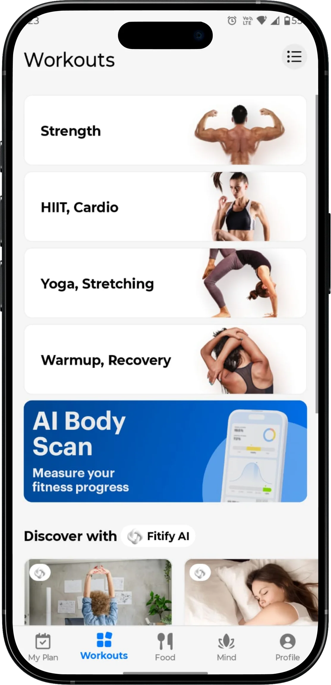 Customizable Workout Plans