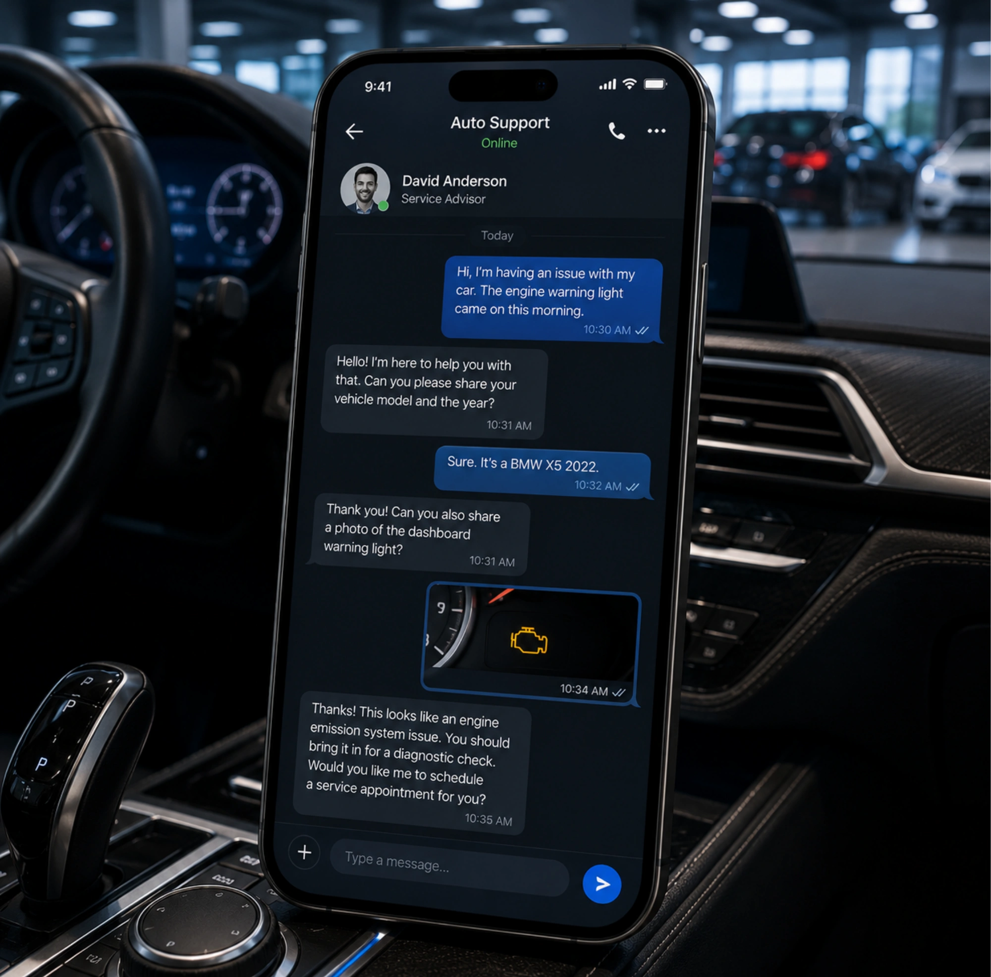 Automotive Chat Apps
