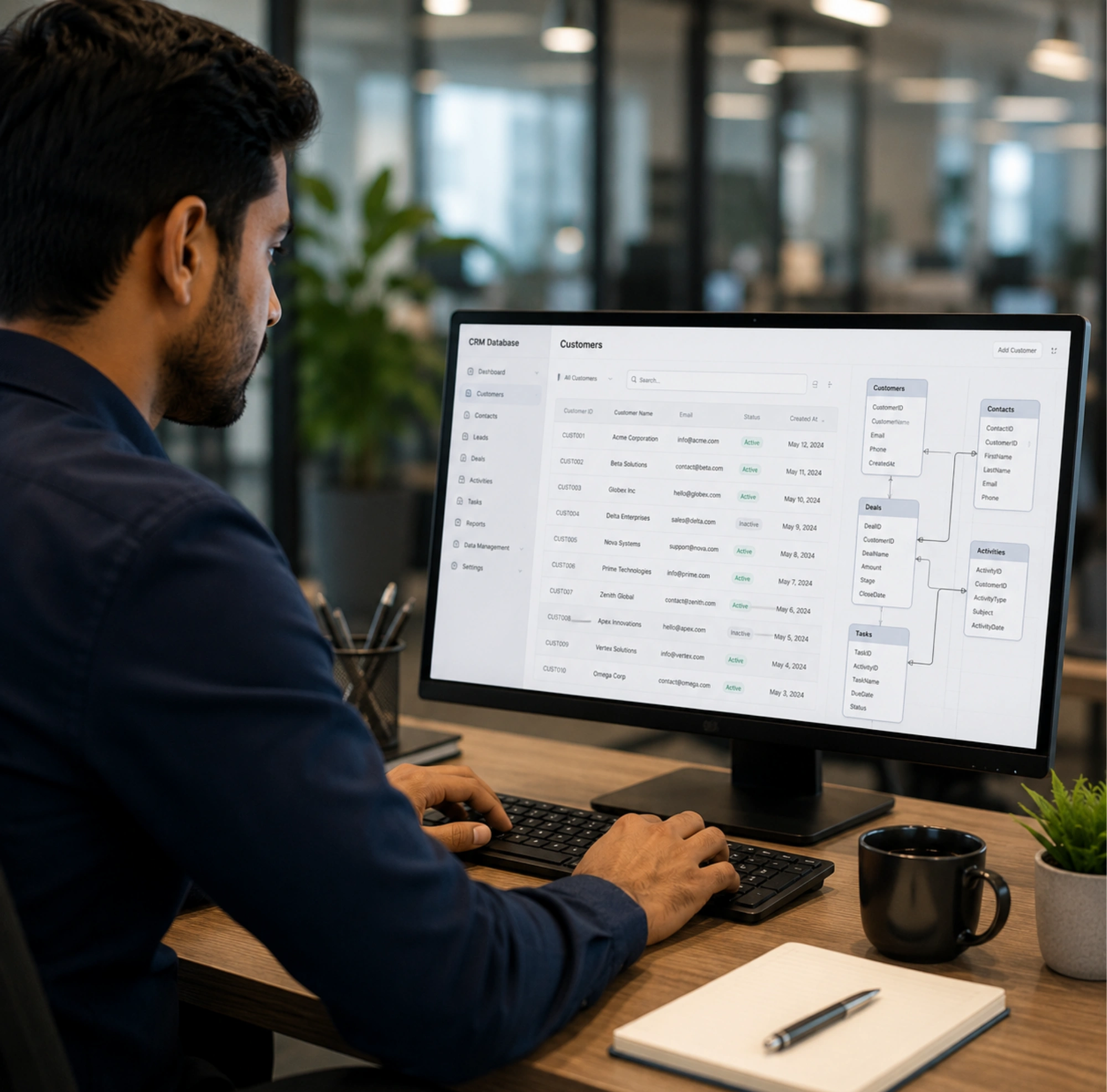 CRM Database Management