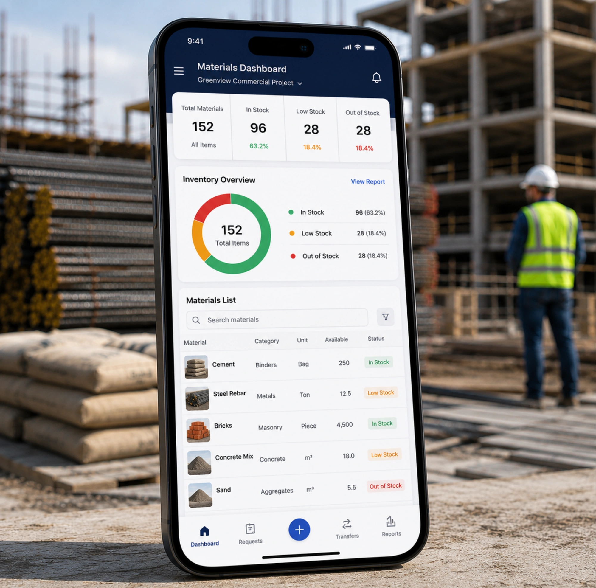Material Management Apps