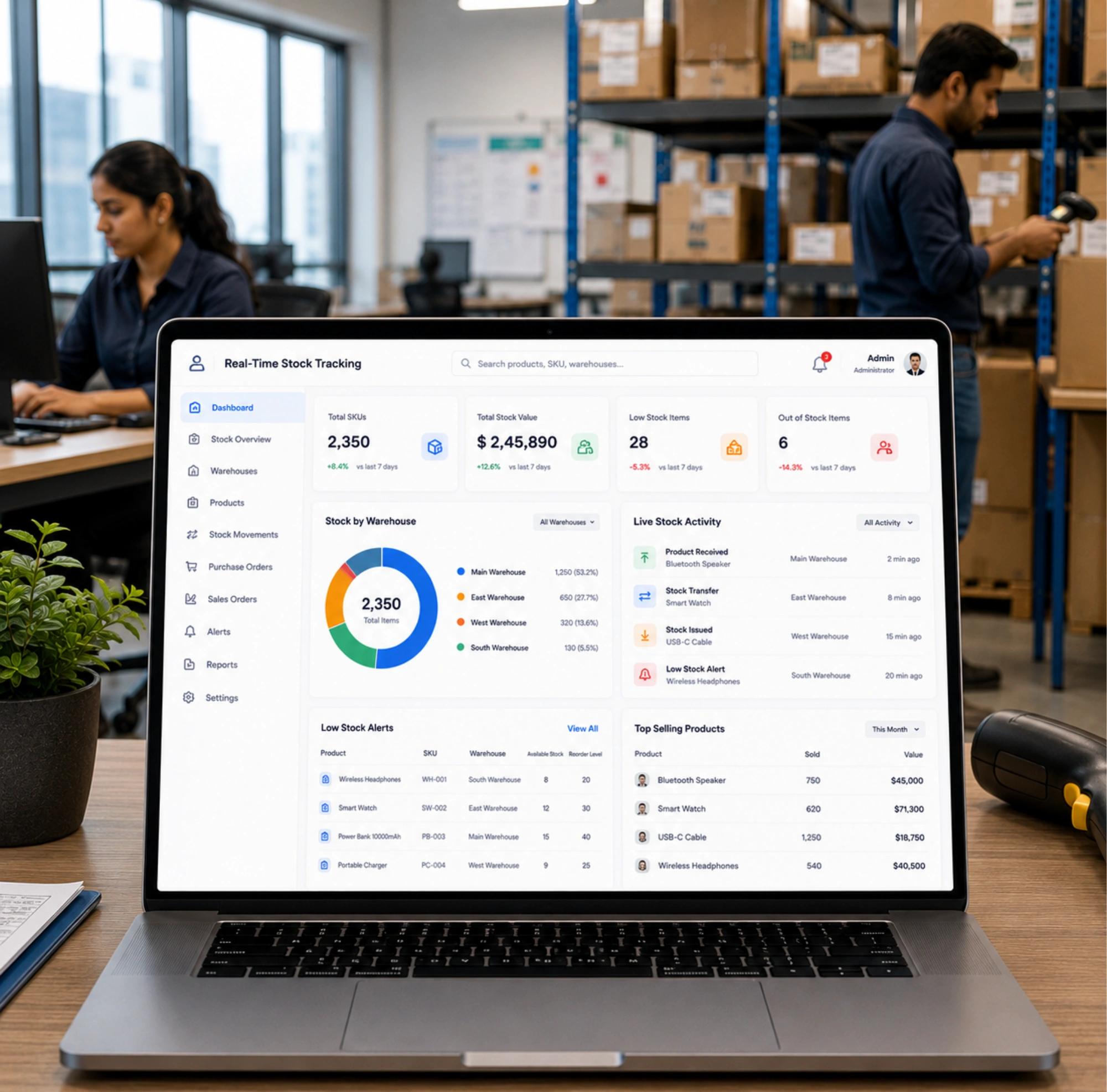Real-Time Stock Tracking