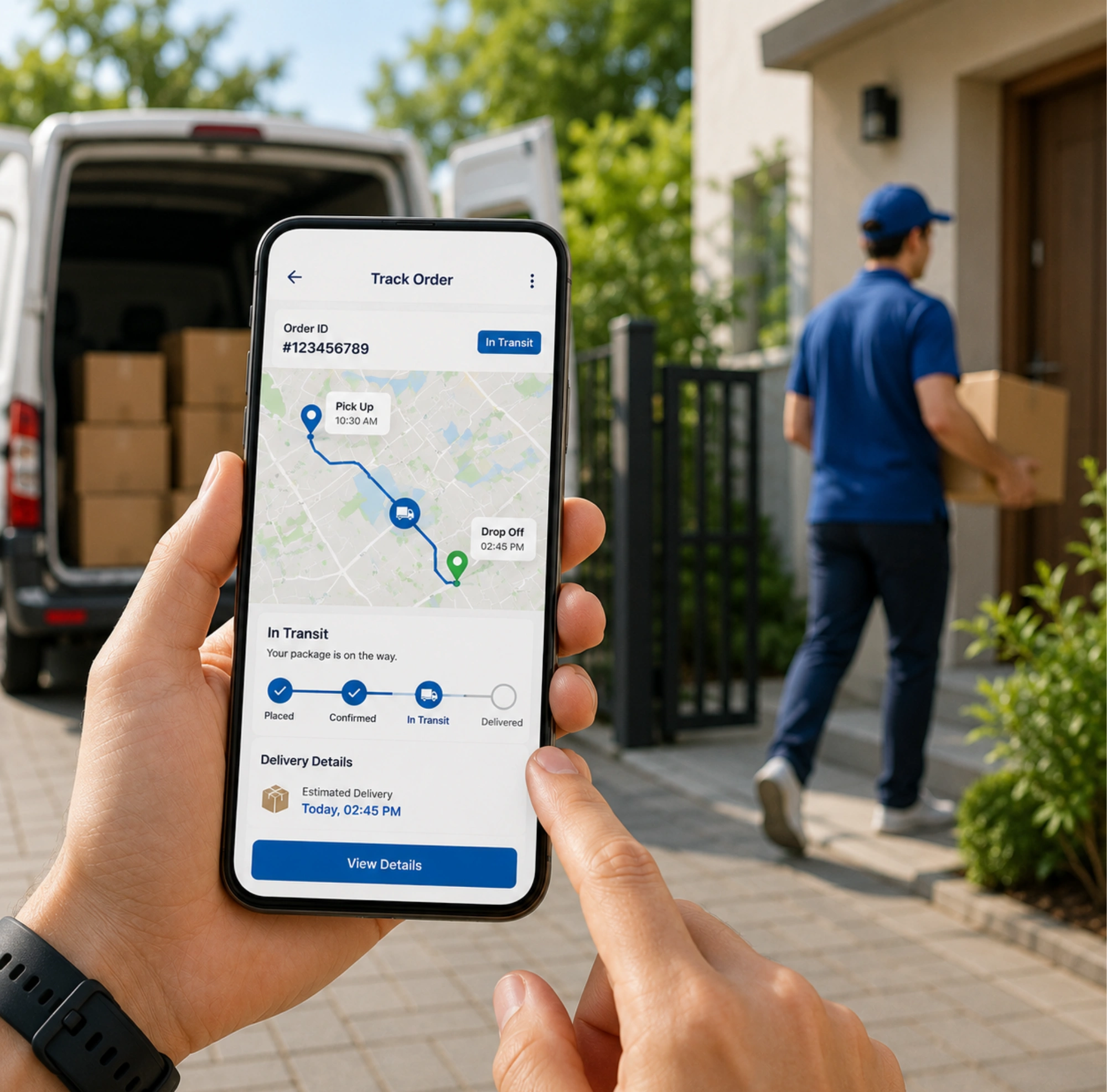 Delivery Tracking App Development