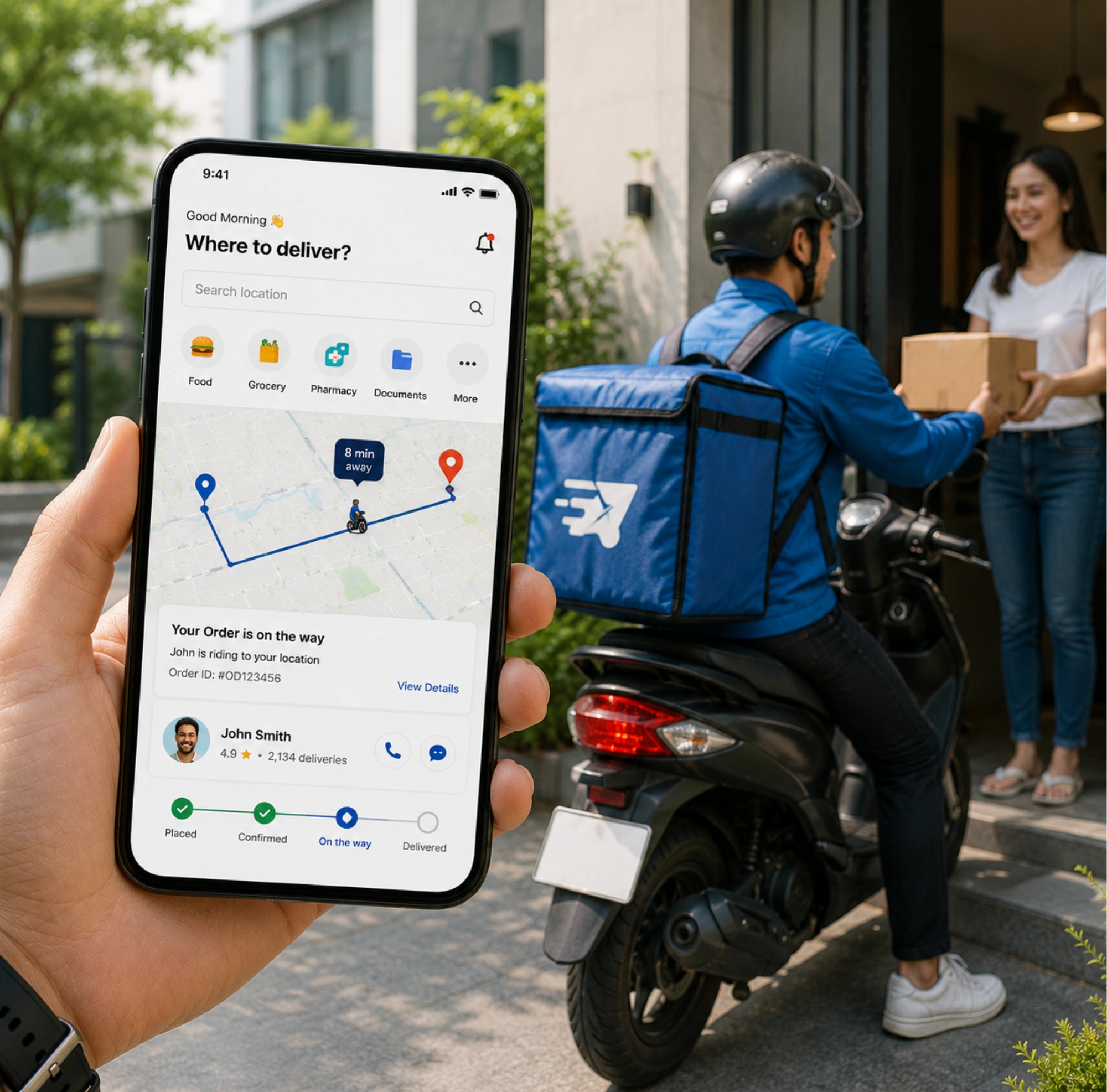 On Demand Delivery App Development