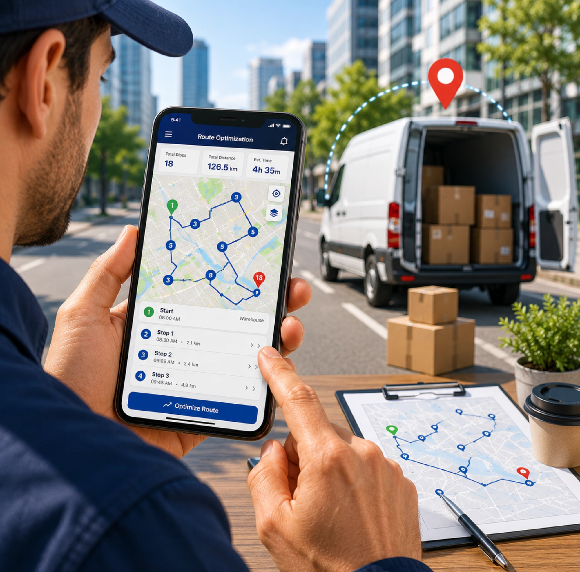 Route Optimization App Development