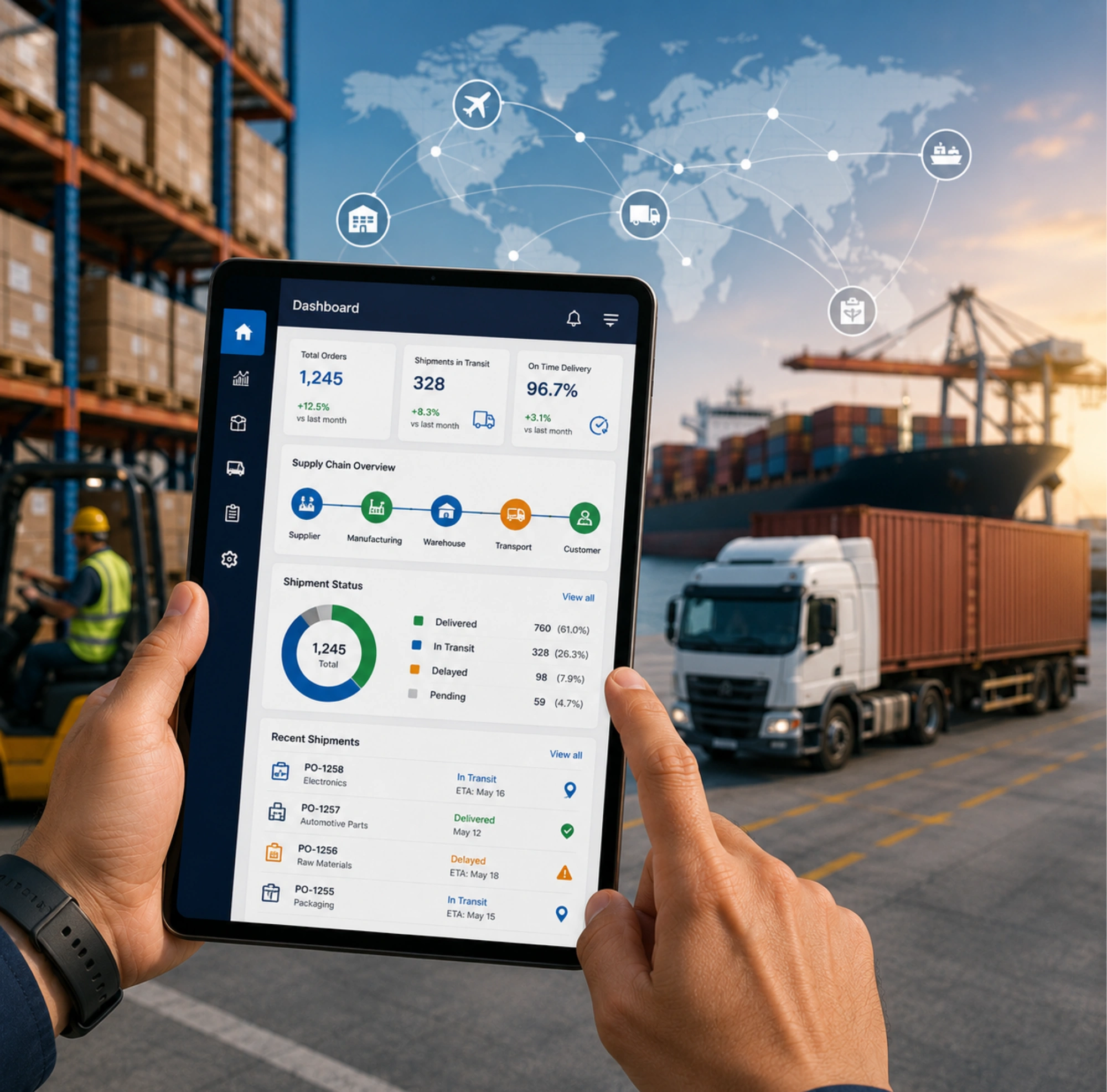 Supply Chain Management App Development