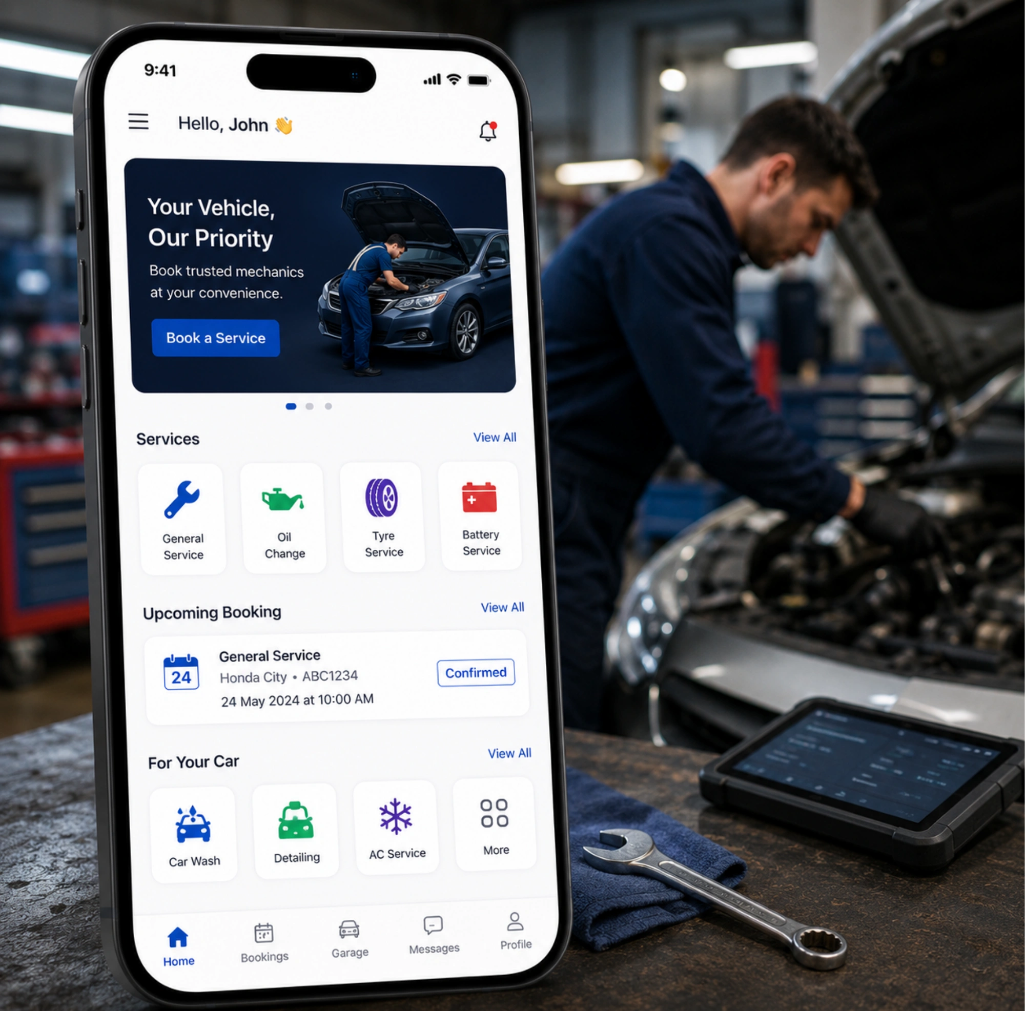 Custom Mechanic Apps