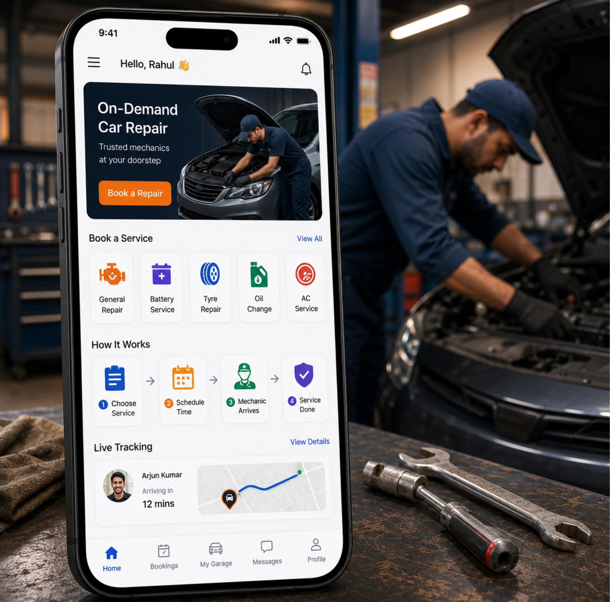 On-Demand Repair Apps