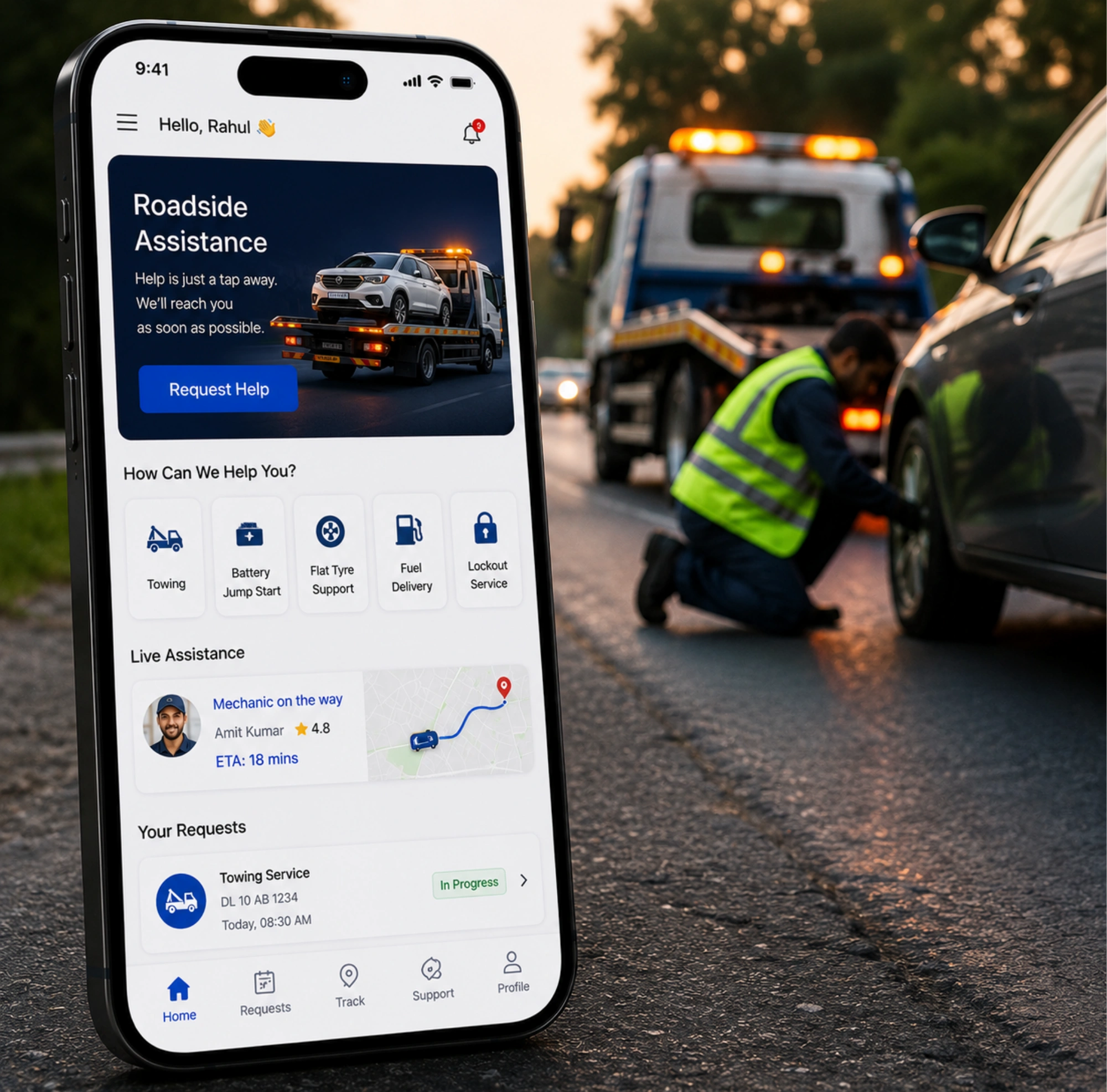 Roadside Assistance Apps
