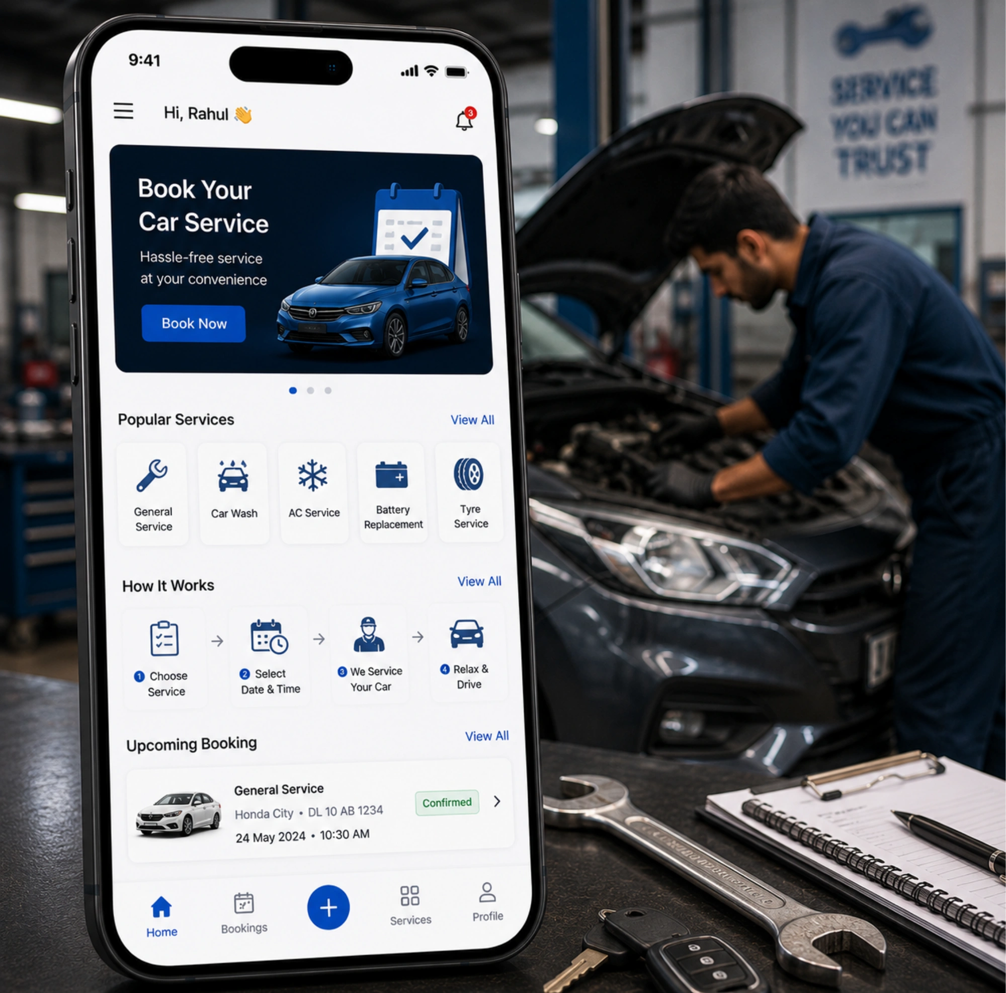 Service Booking Apps