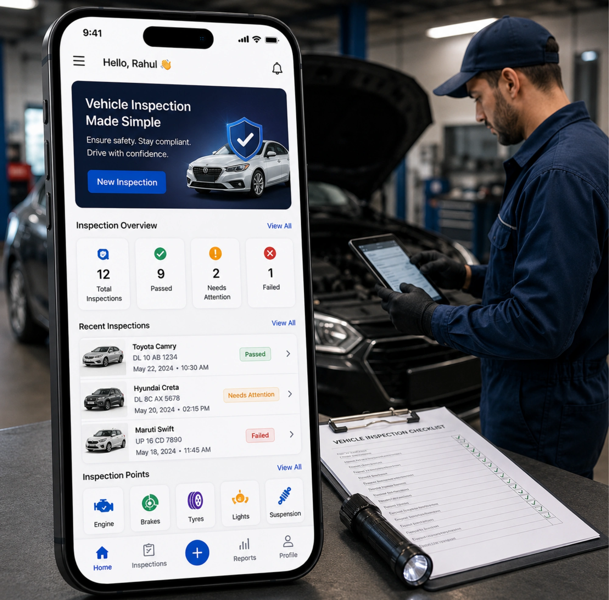 Vehicle Inspection Apps