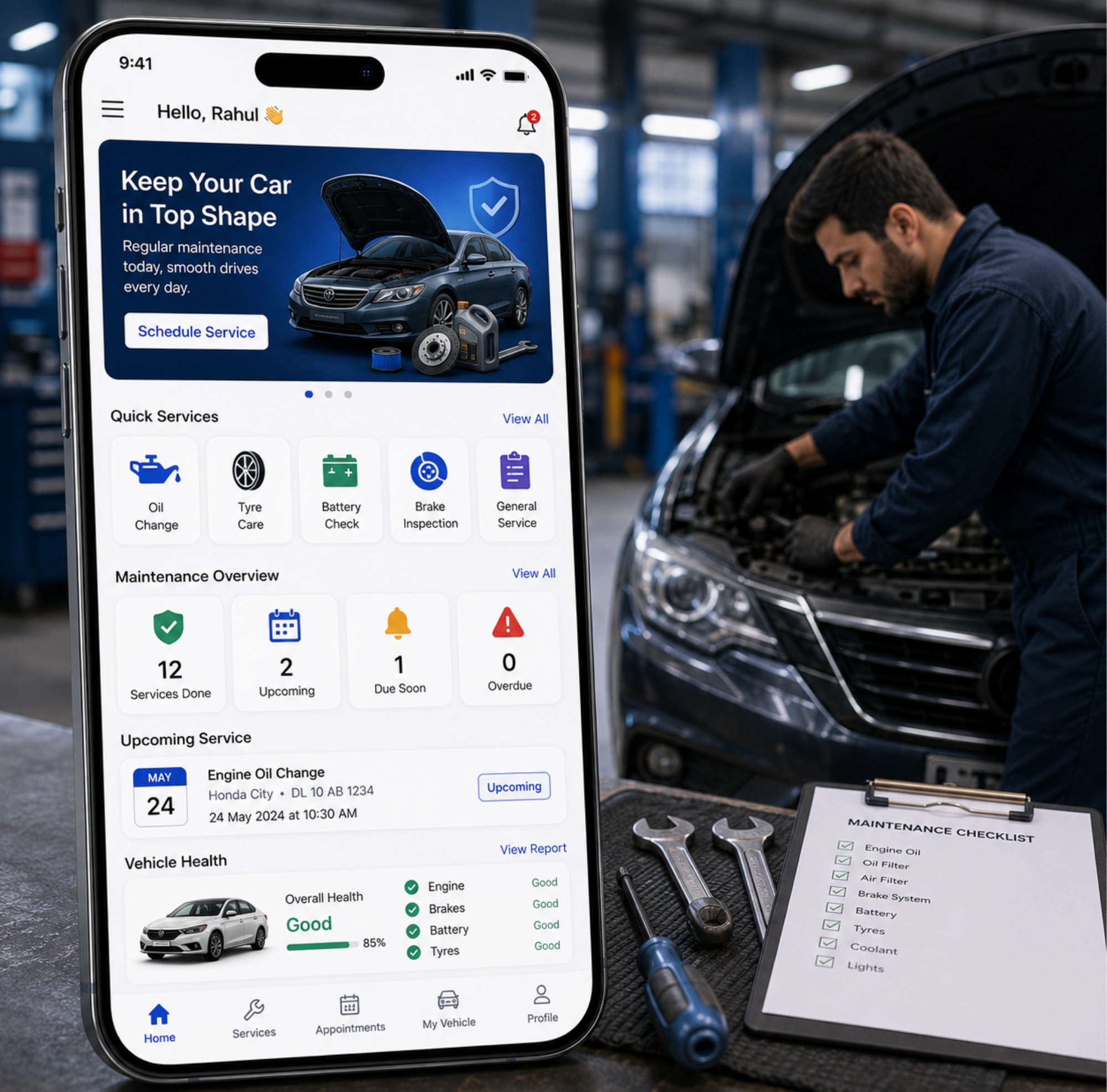 Vehicle Maintenance Apps