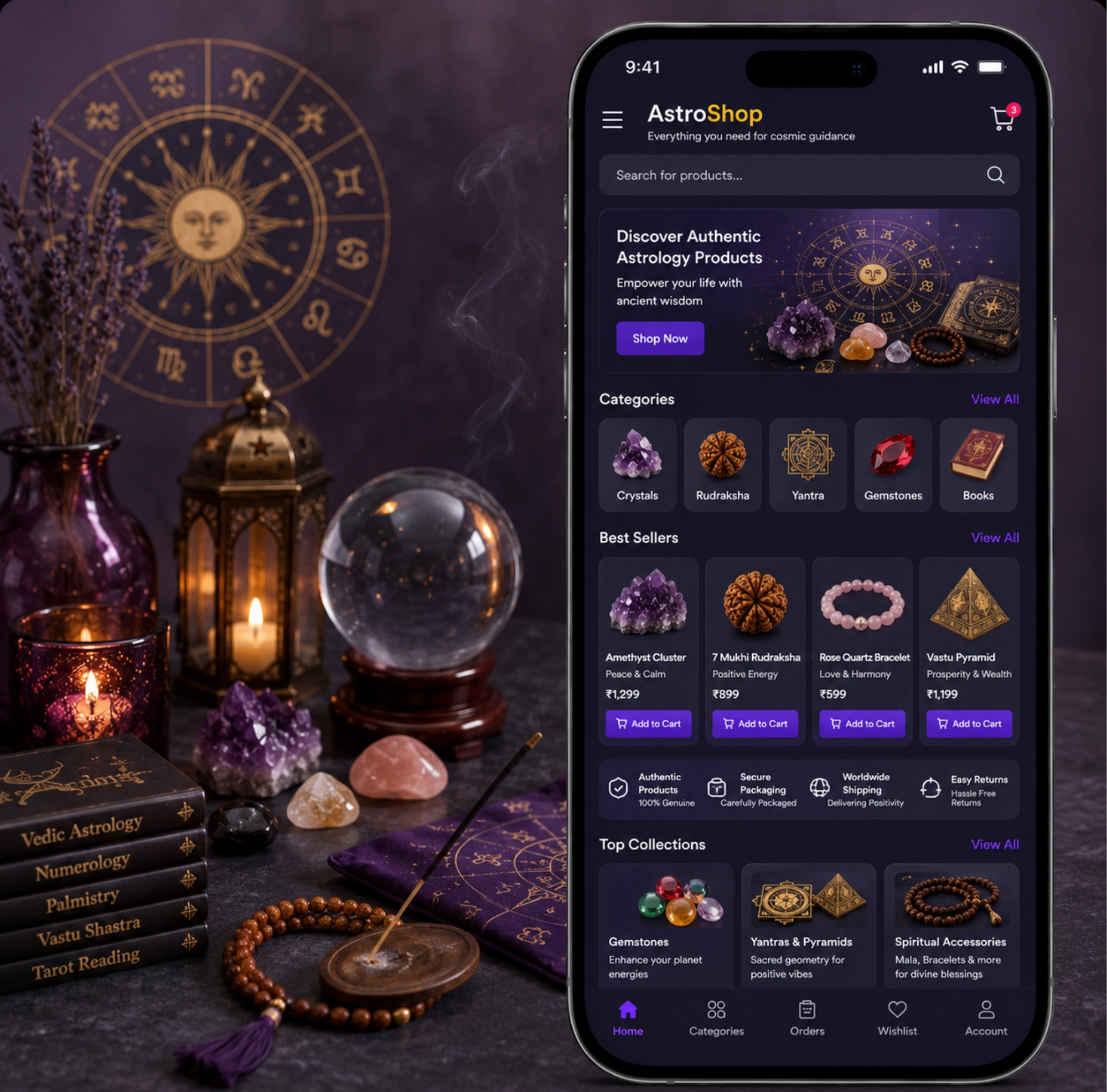 Astrology eCommerce App Development