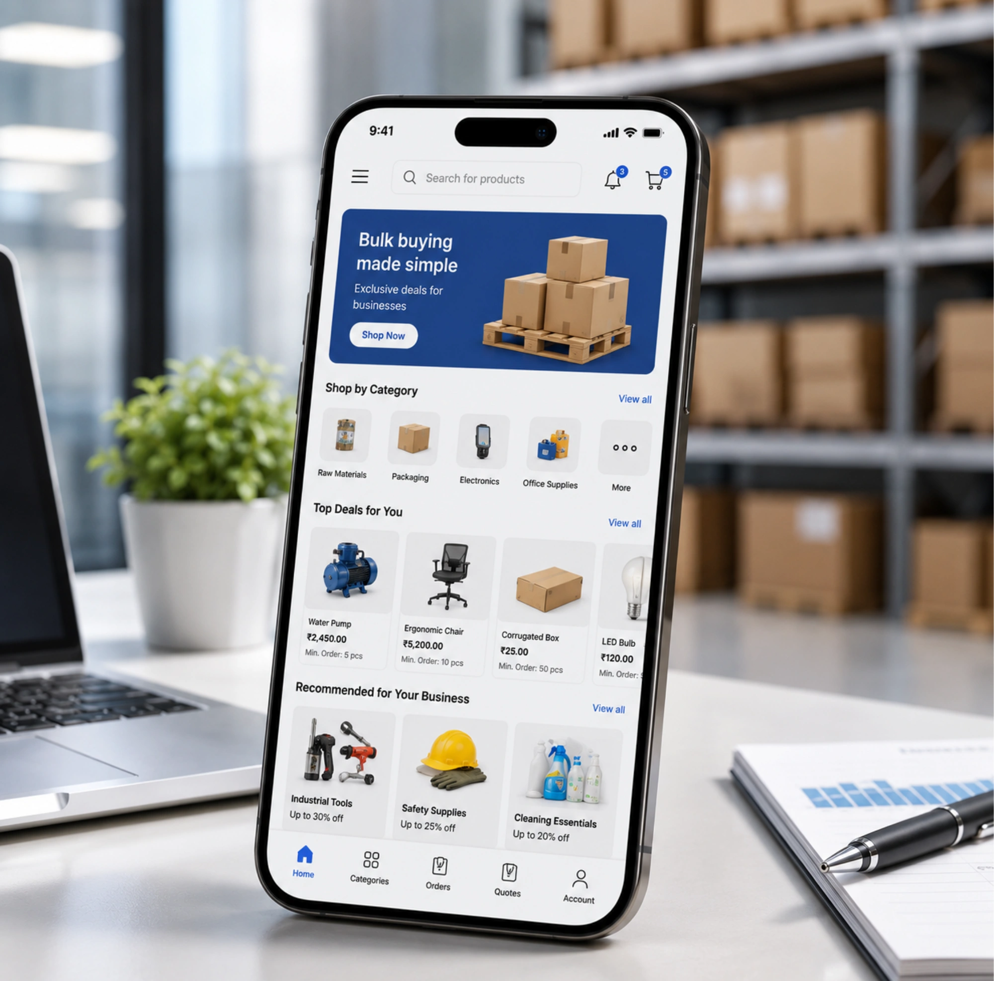 B2B Ecommerce App Development