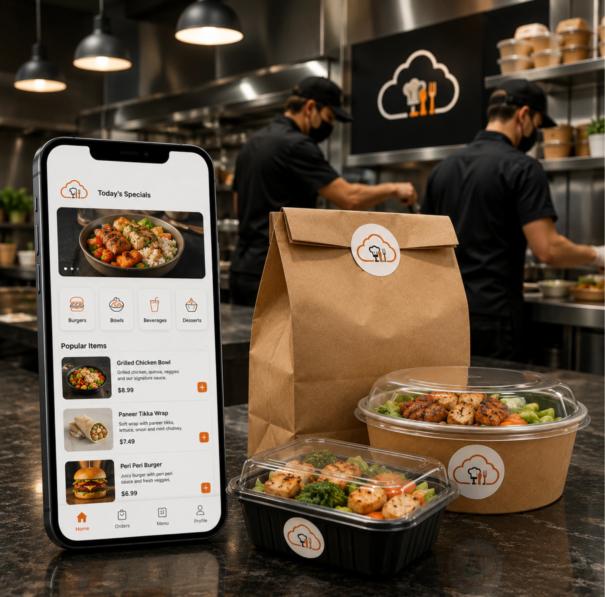 Cloud Kitchen App Development