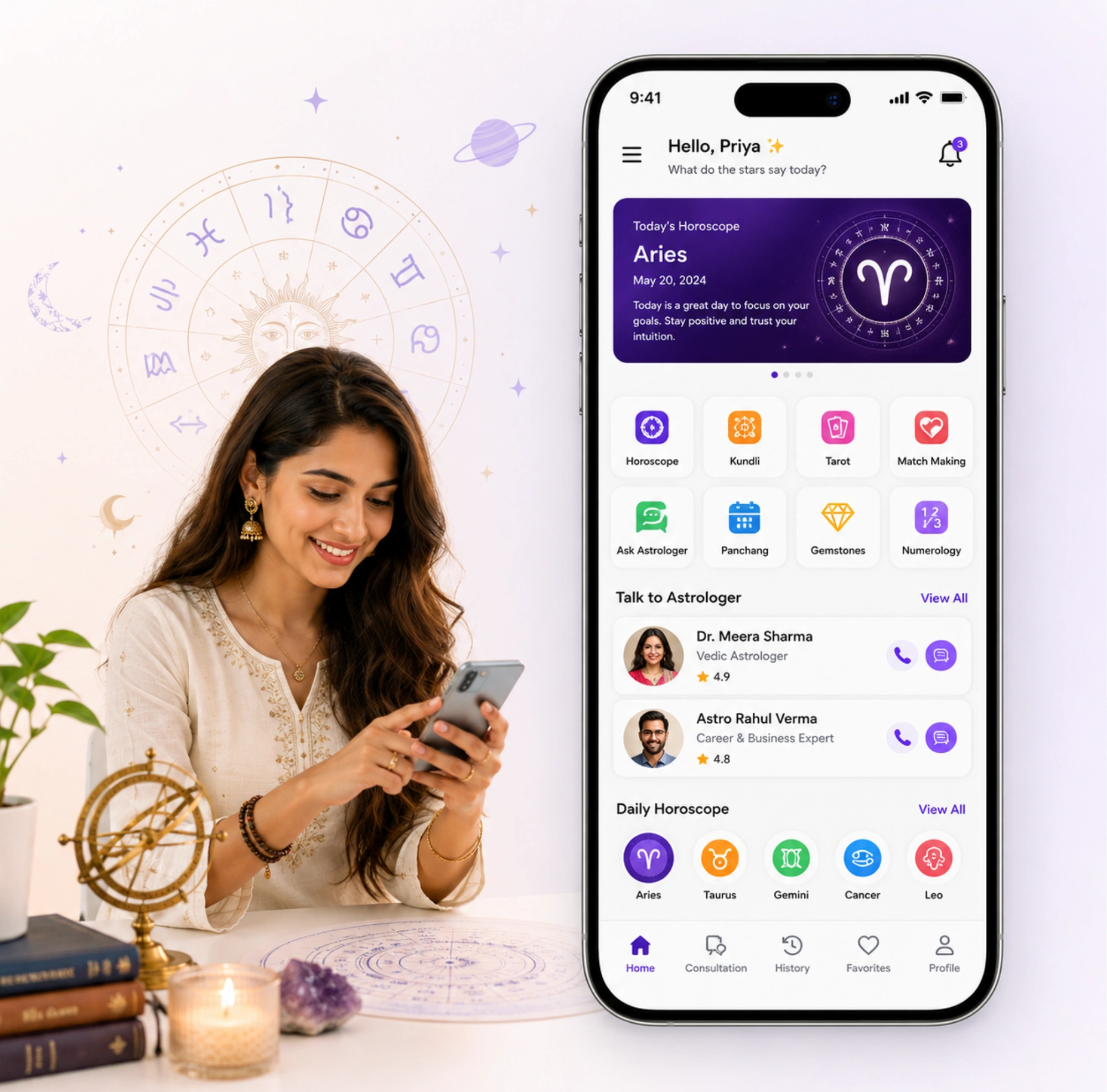 Custom Astrology App Development