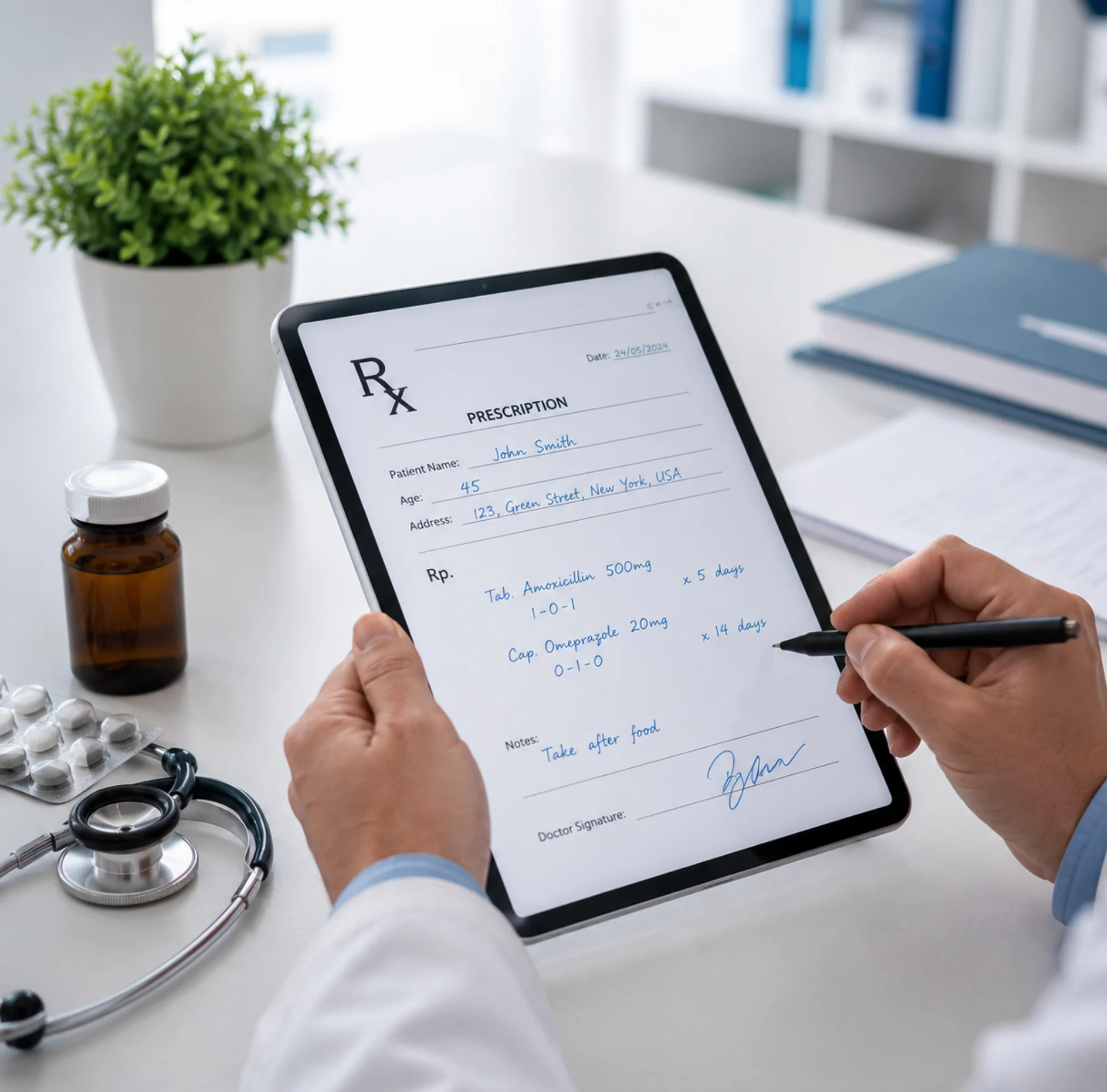 Digital Prescriptions Management