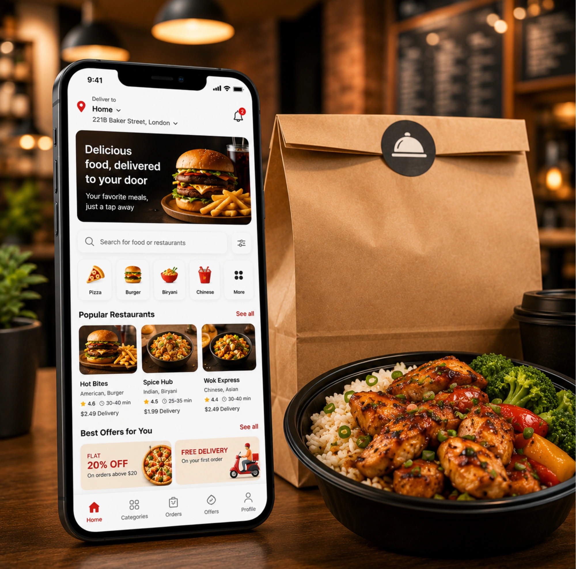 Food Ordering App Development