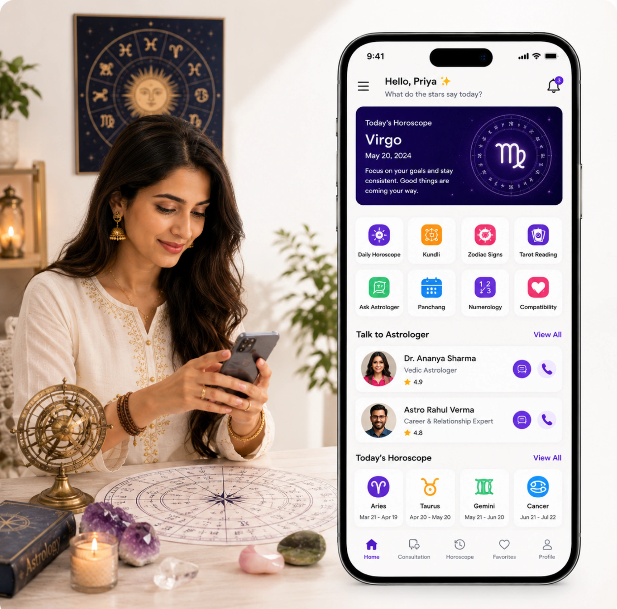 Horoscope App Development