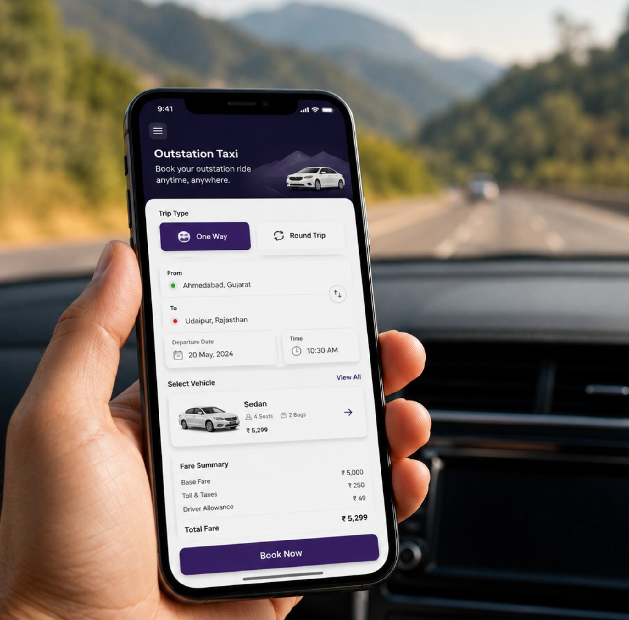 Outstation Taxi Apps