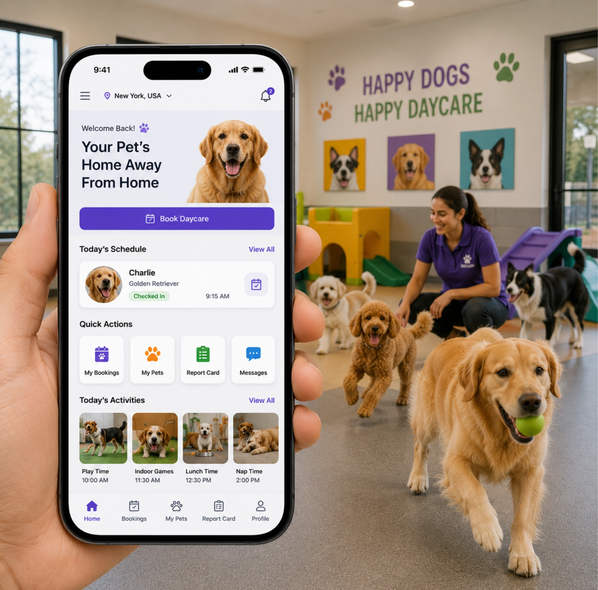 Pet Daycare App Development