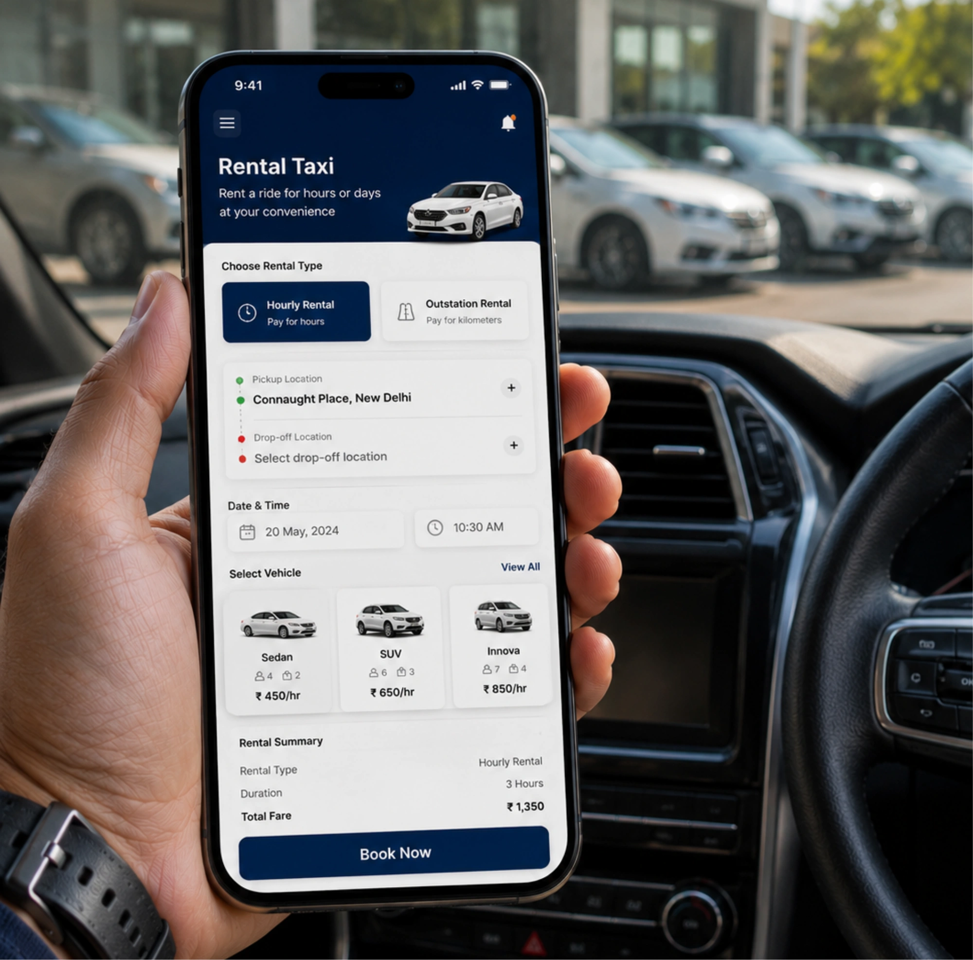 Rental Taxi Apps
