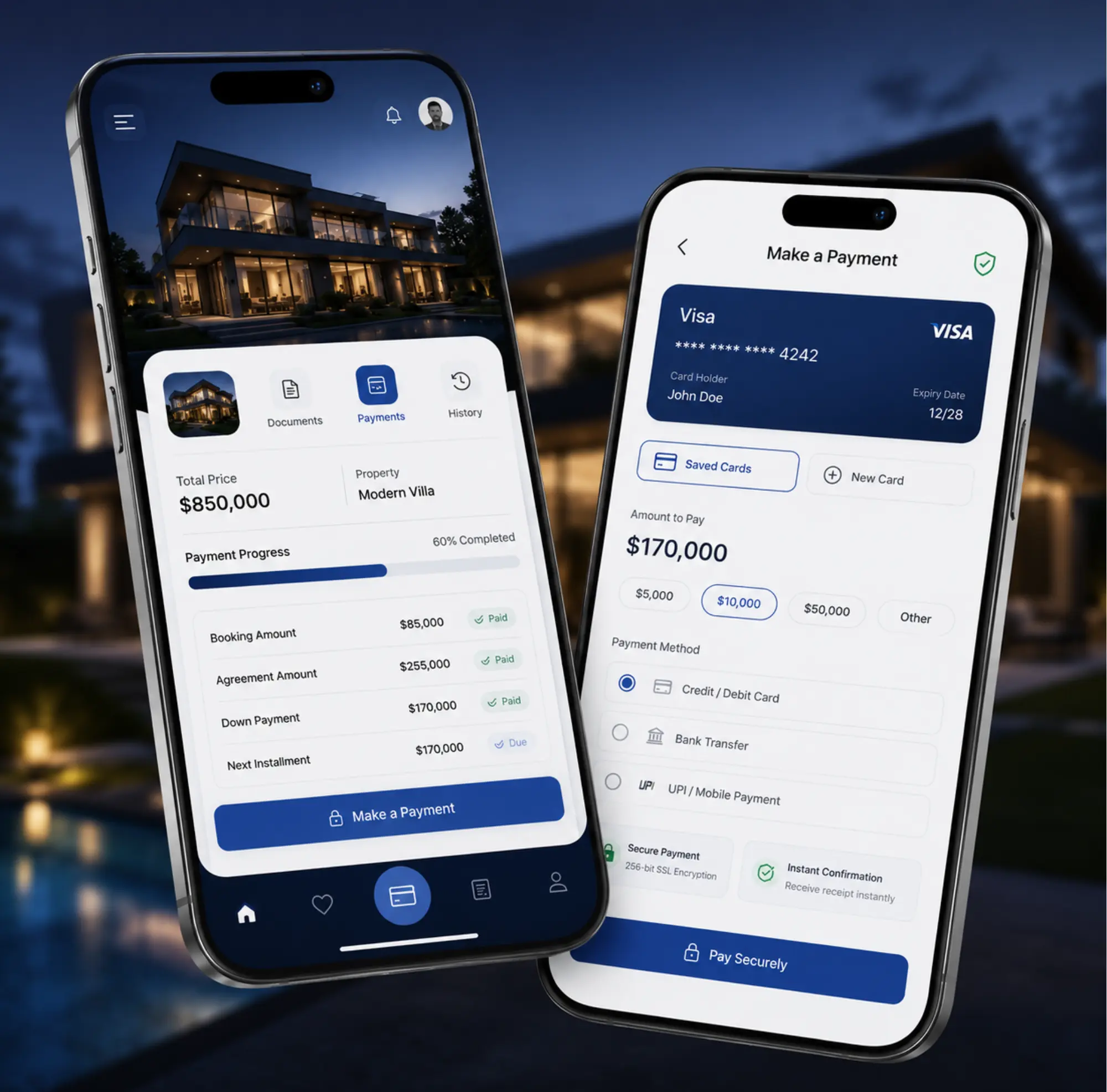 Secure Payment & Transaction Features