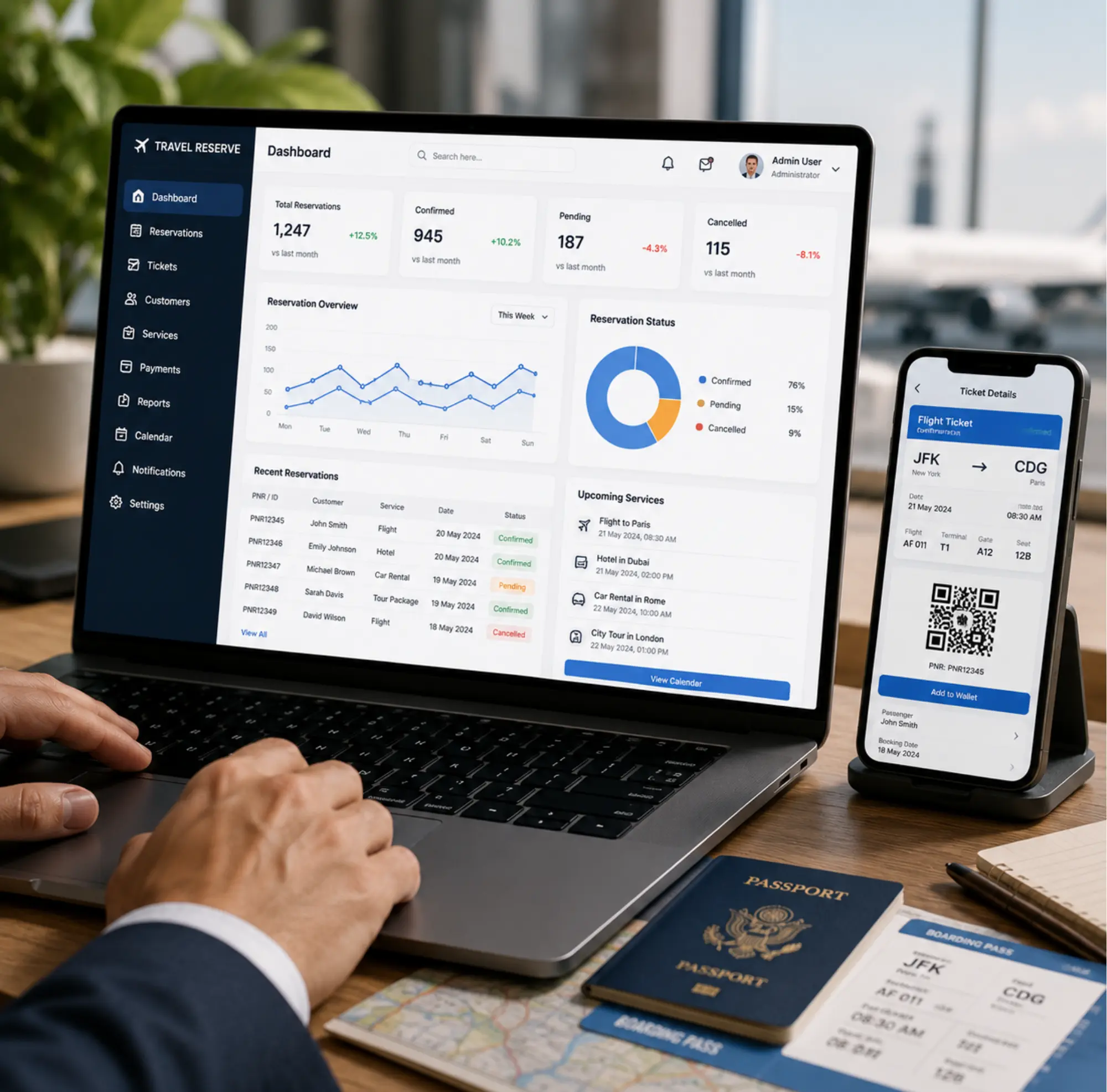 Ticket & Reservation Management System