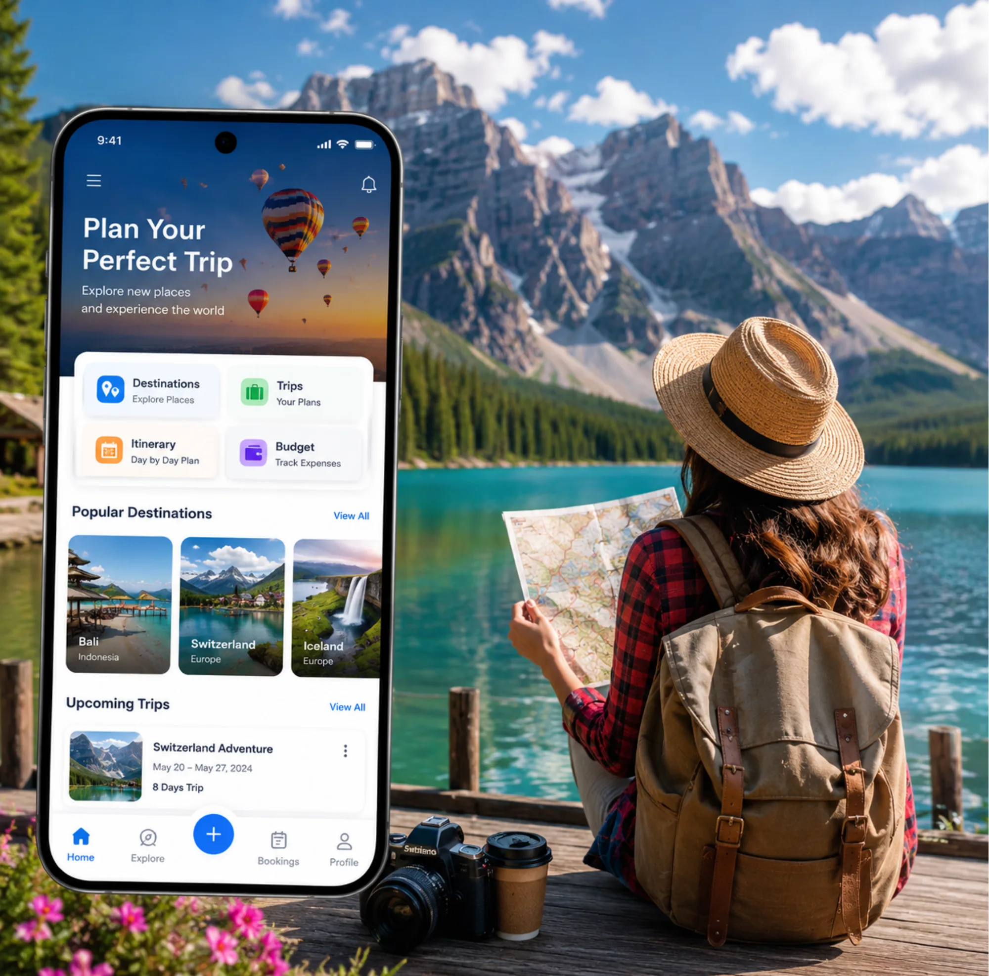Tour & Trip Planner App