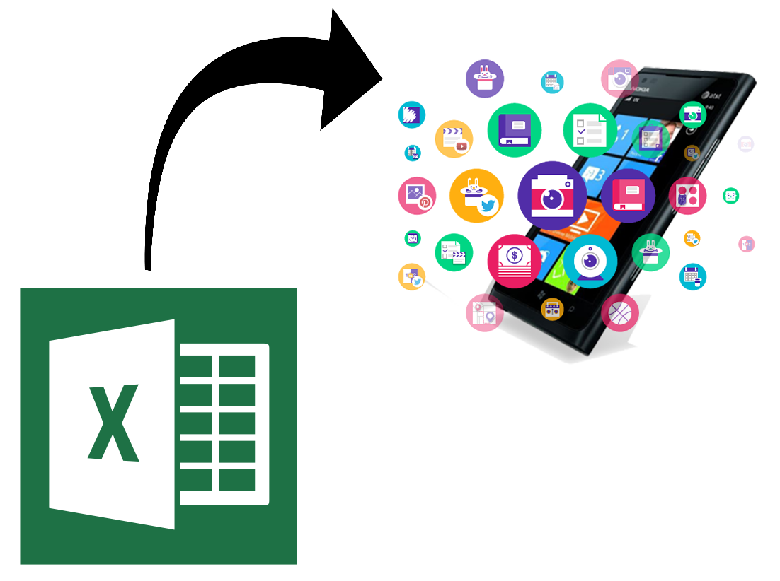 excel sheet to app